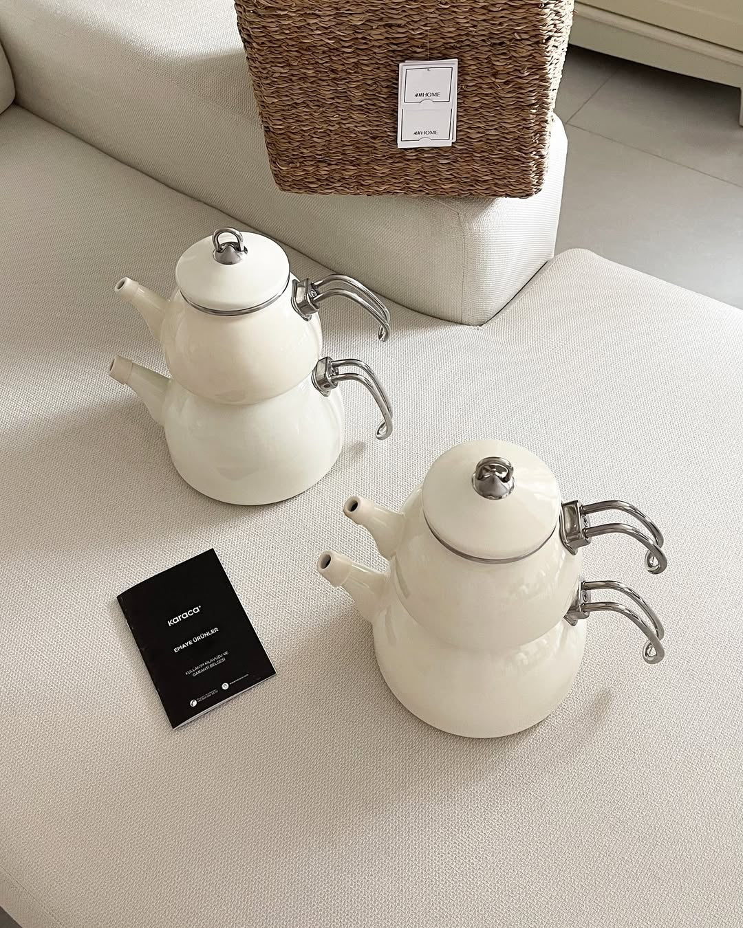 Loreto Enamel Teapot Set