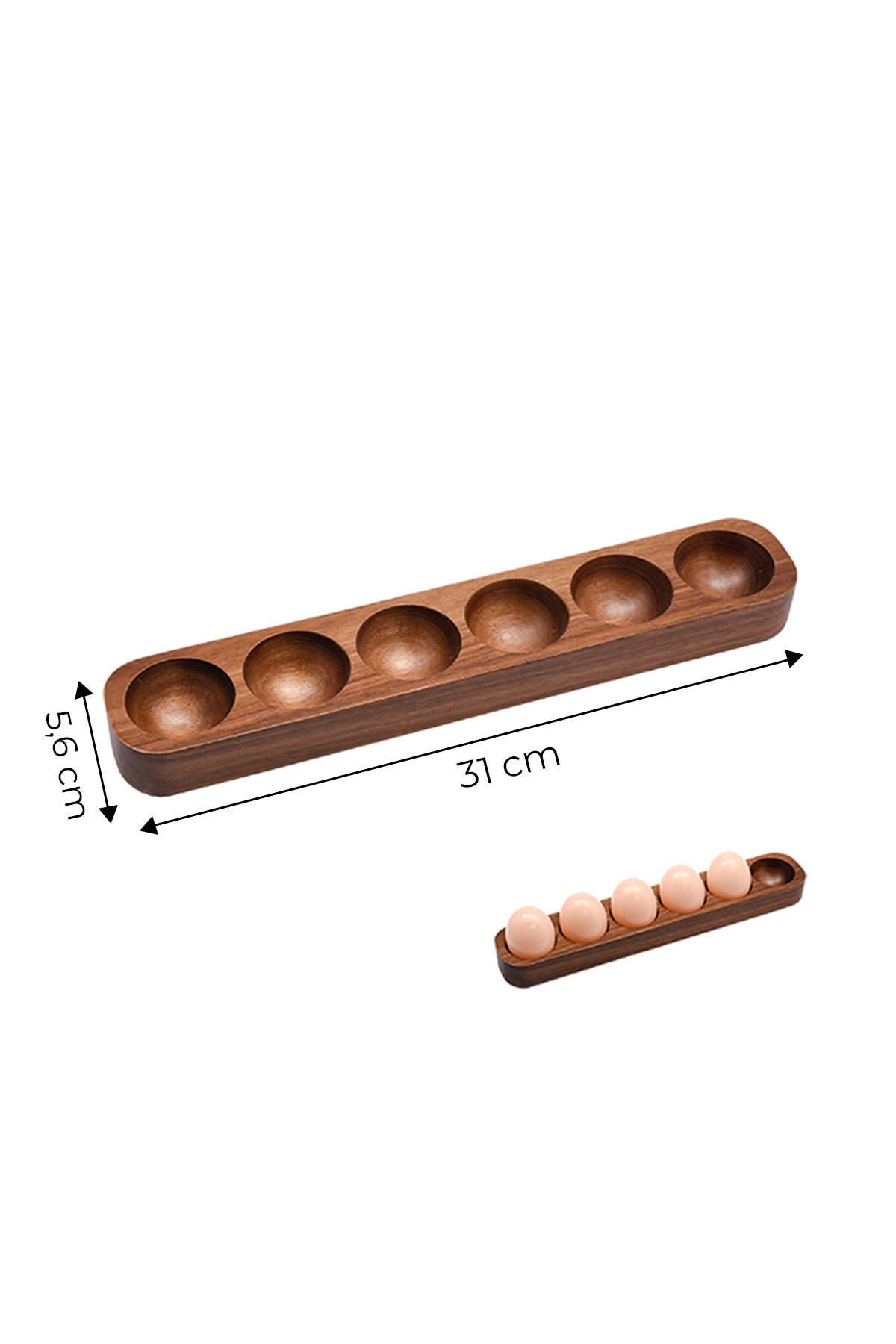 Accacia Egg Holder