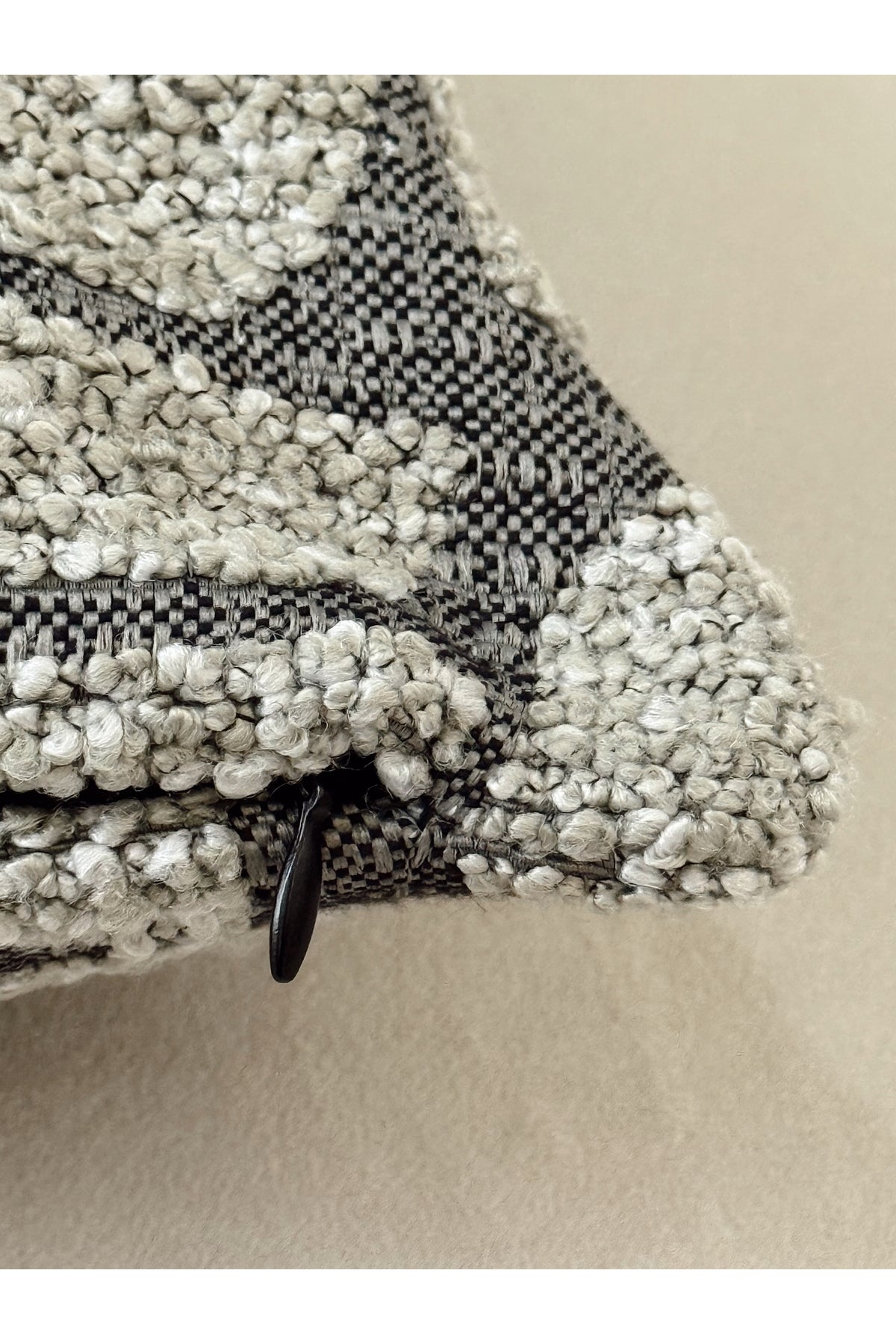 Lunea Geometric Decorative Pillow Cover – Gray