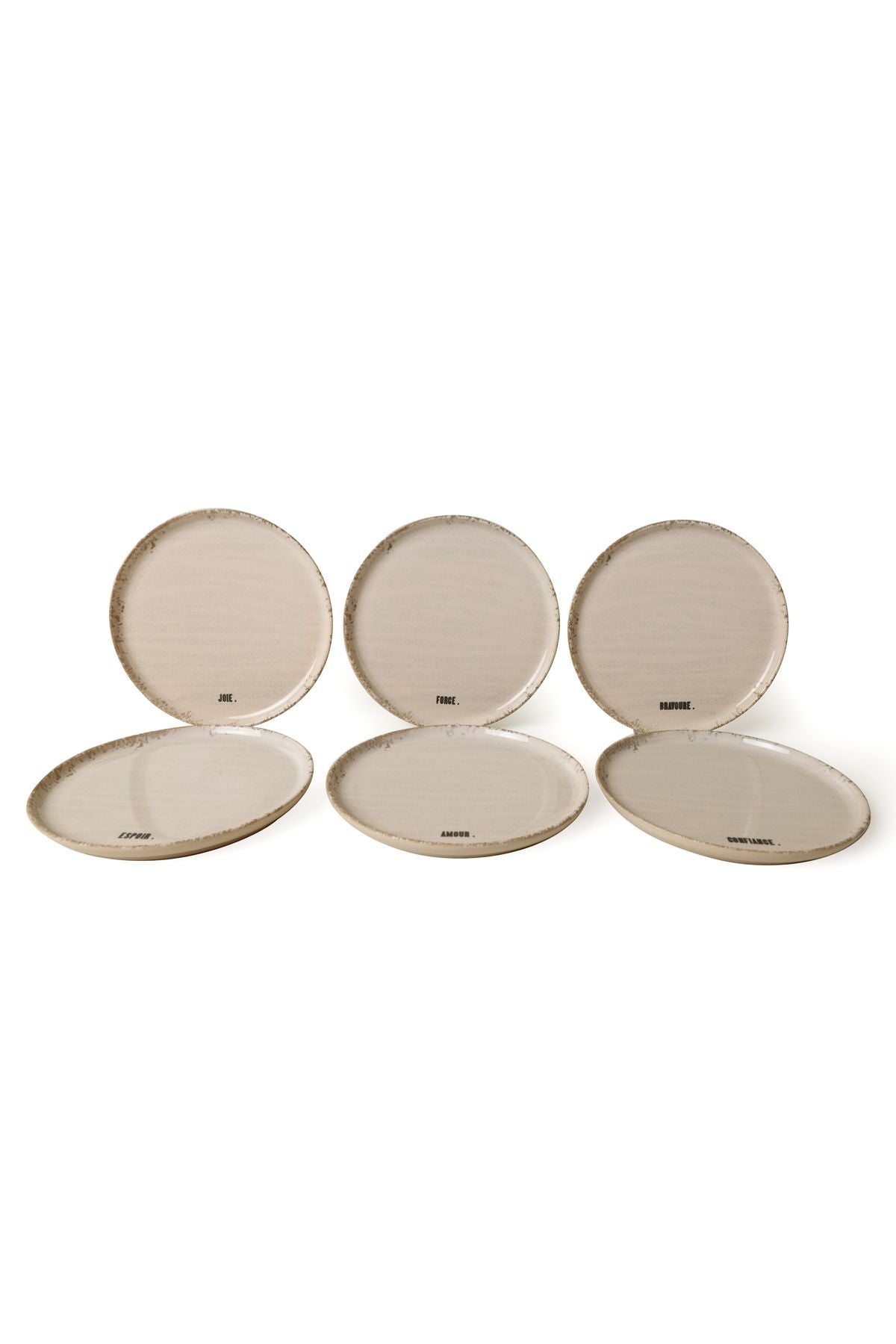 Deep Collection Motto Breakfast Set 20 Pieces for 6 People