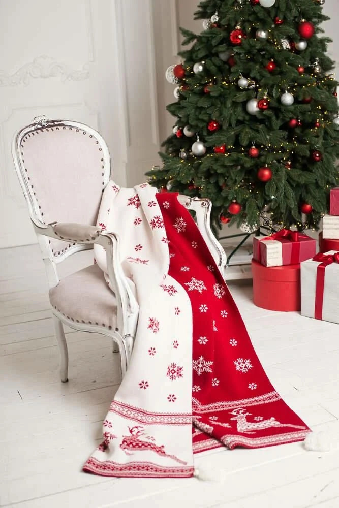 Knitted Acrylic Sofa Throw – Premium Quality