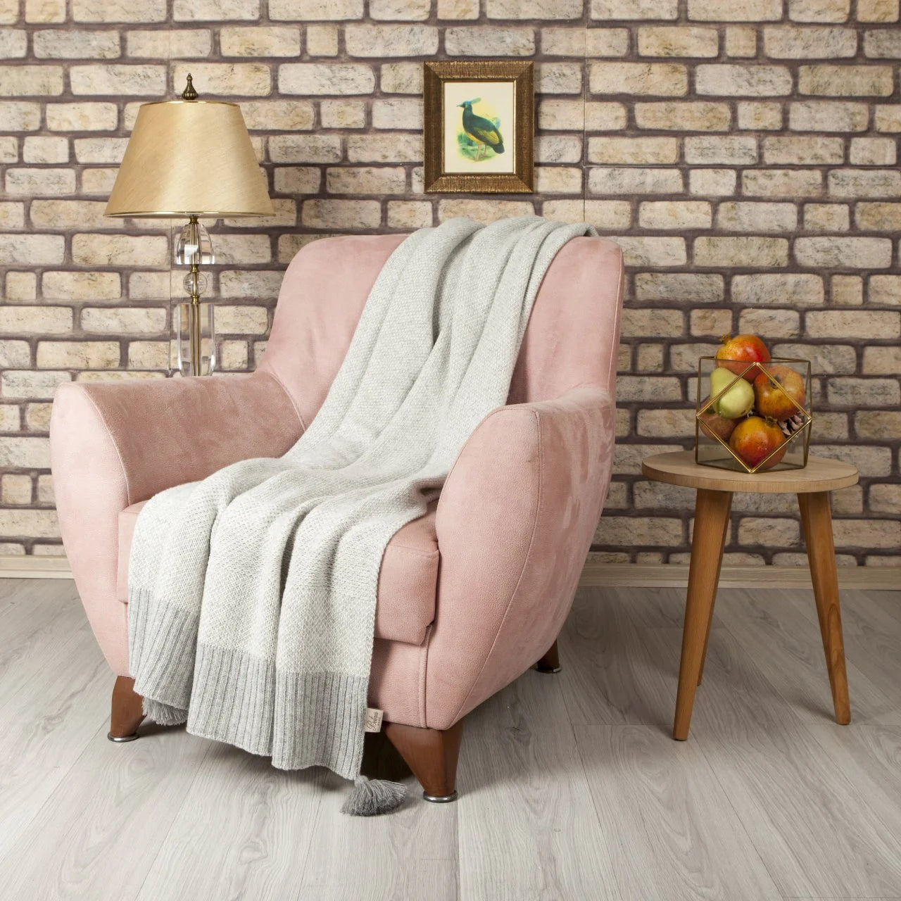 Wool Blend Sofa Throw 130x170 cm – Super Premium Quality
