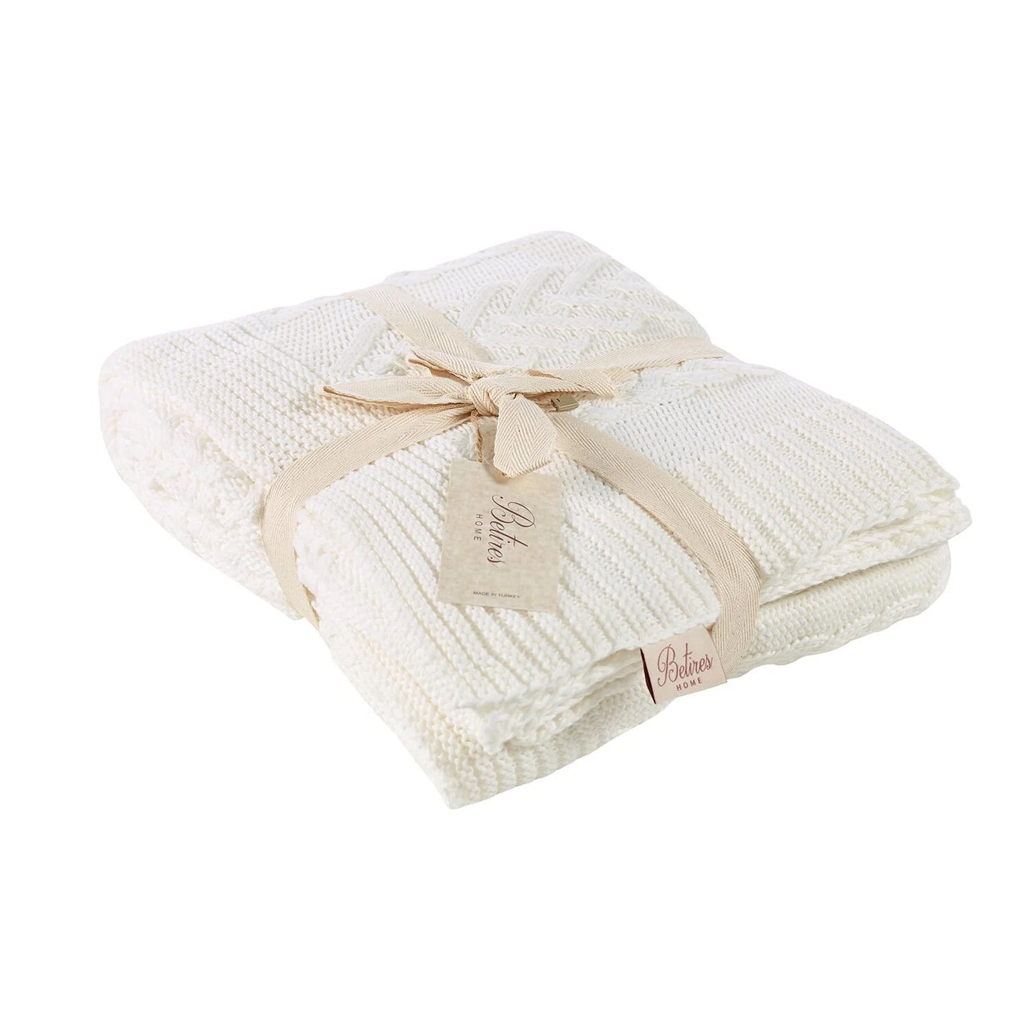 Knitted Sofa Throw 130x170 cm - Premium Quality