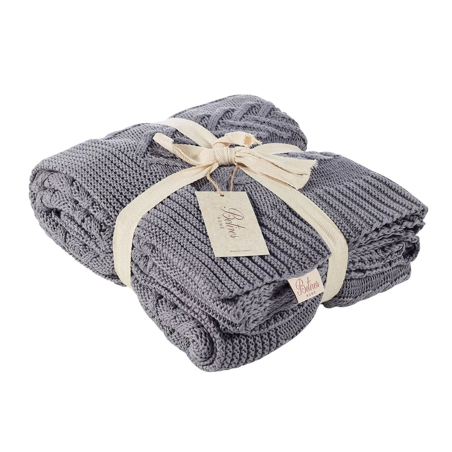 Knitted Sofa Throw 130x170 cm - Premium Quality