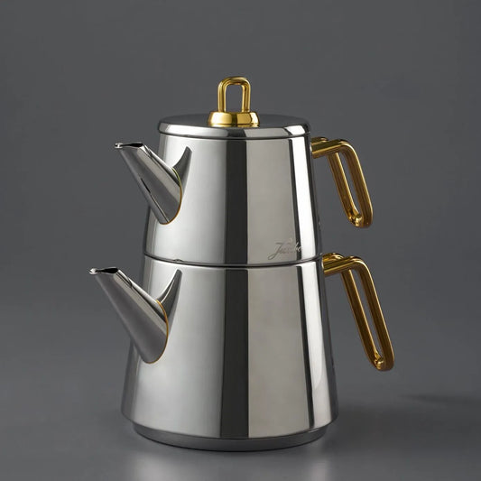 Jumbo Doha Titanium Gold Induction Base Tea Kettle