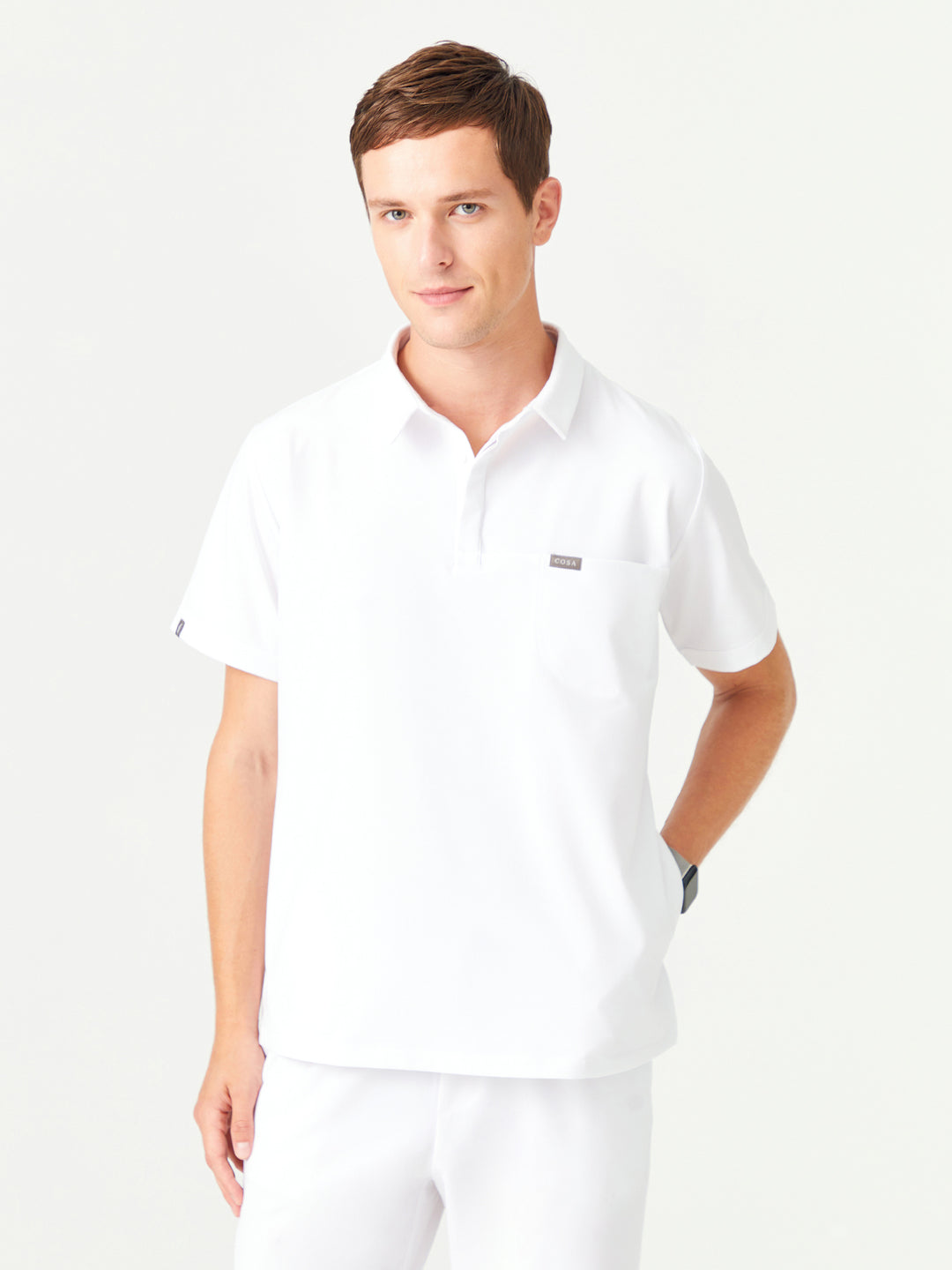 Cosa 03 Men's Top - White