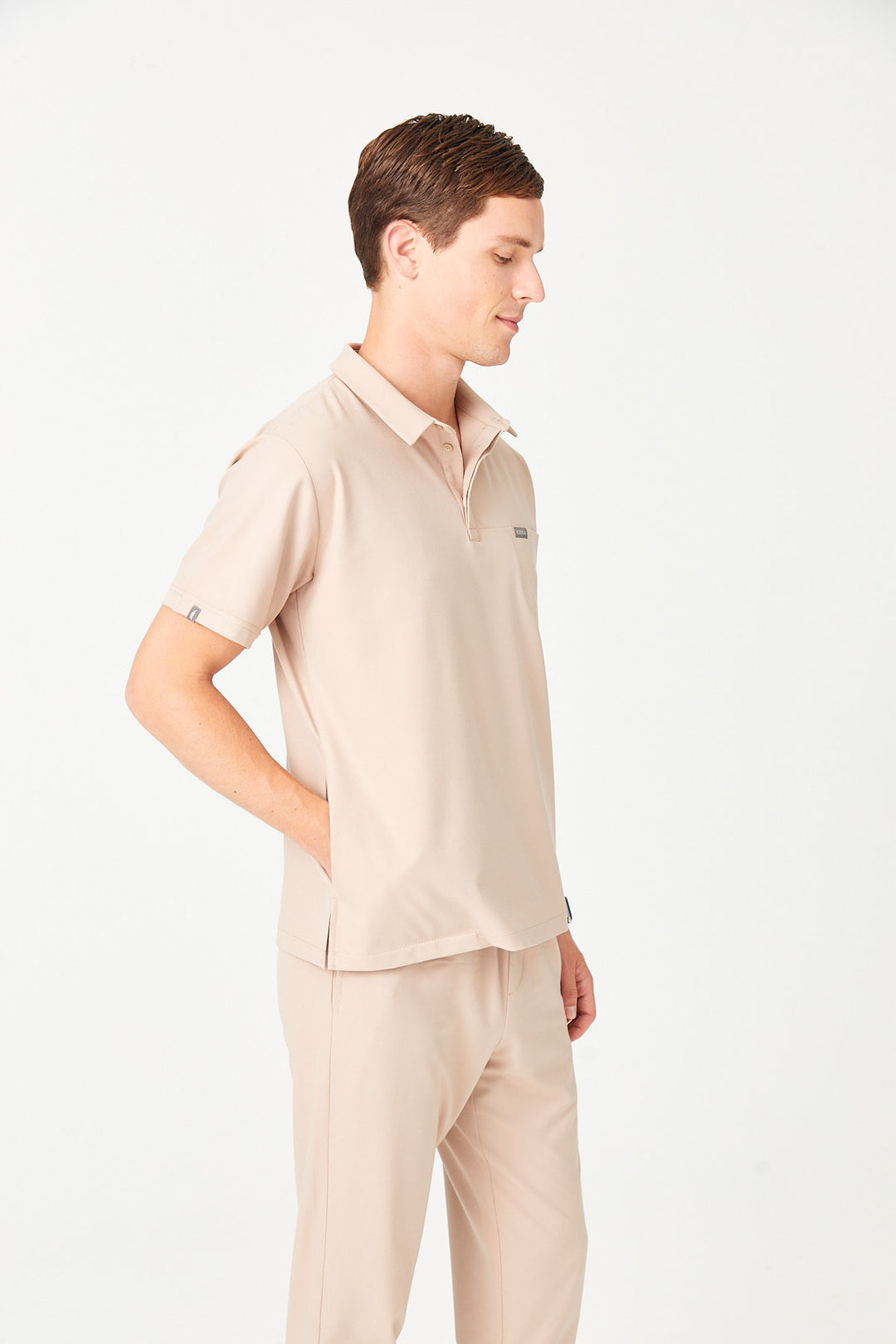 Cosa 03 Men's Top - Beige