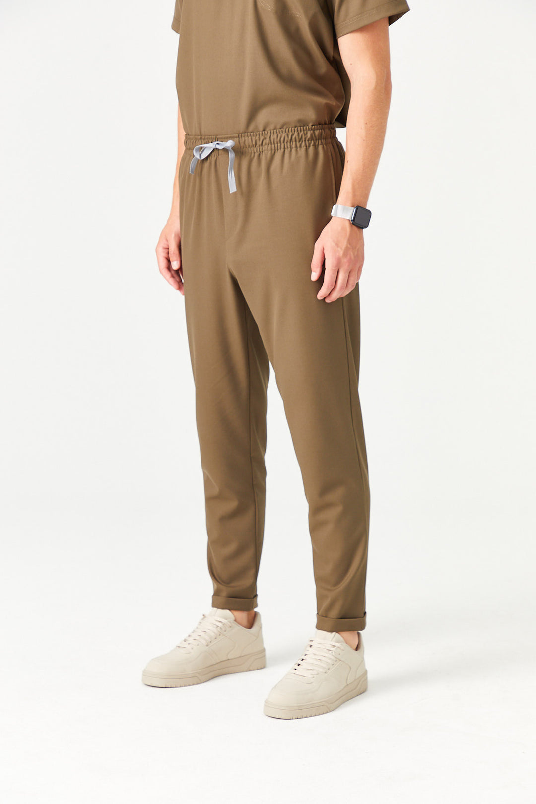 Cosa 03 Men's Scrub Trousers - Khaki Green