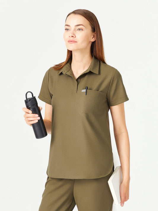 Cosa 03 Women's Top - Khaki Green