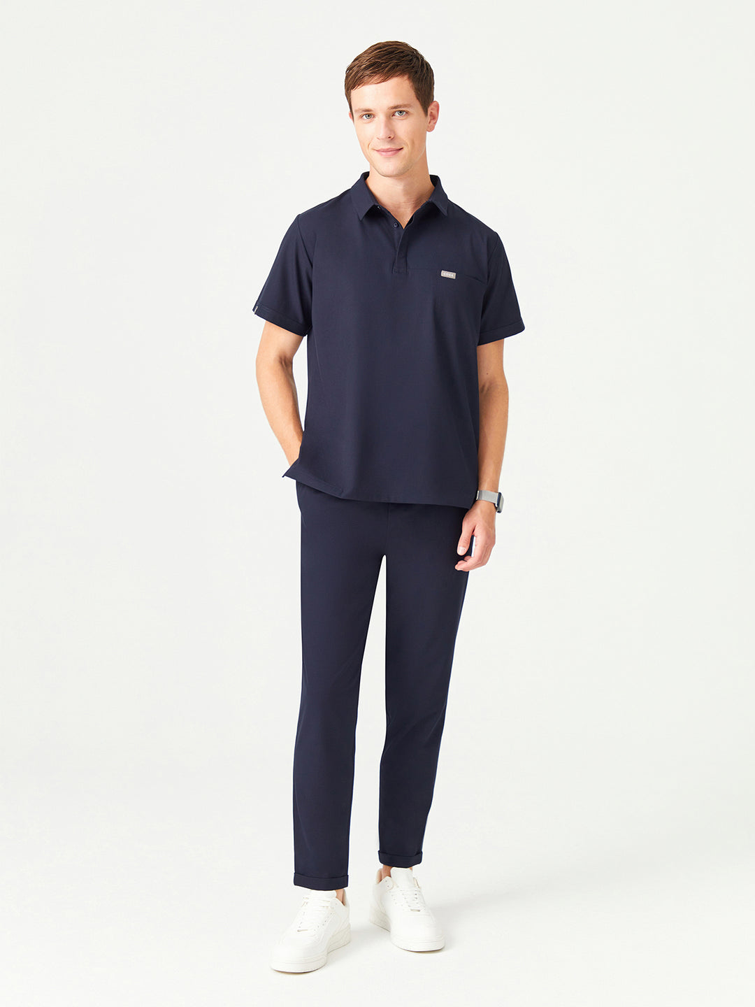 Cosa 03 Men's Top - Navy Blue