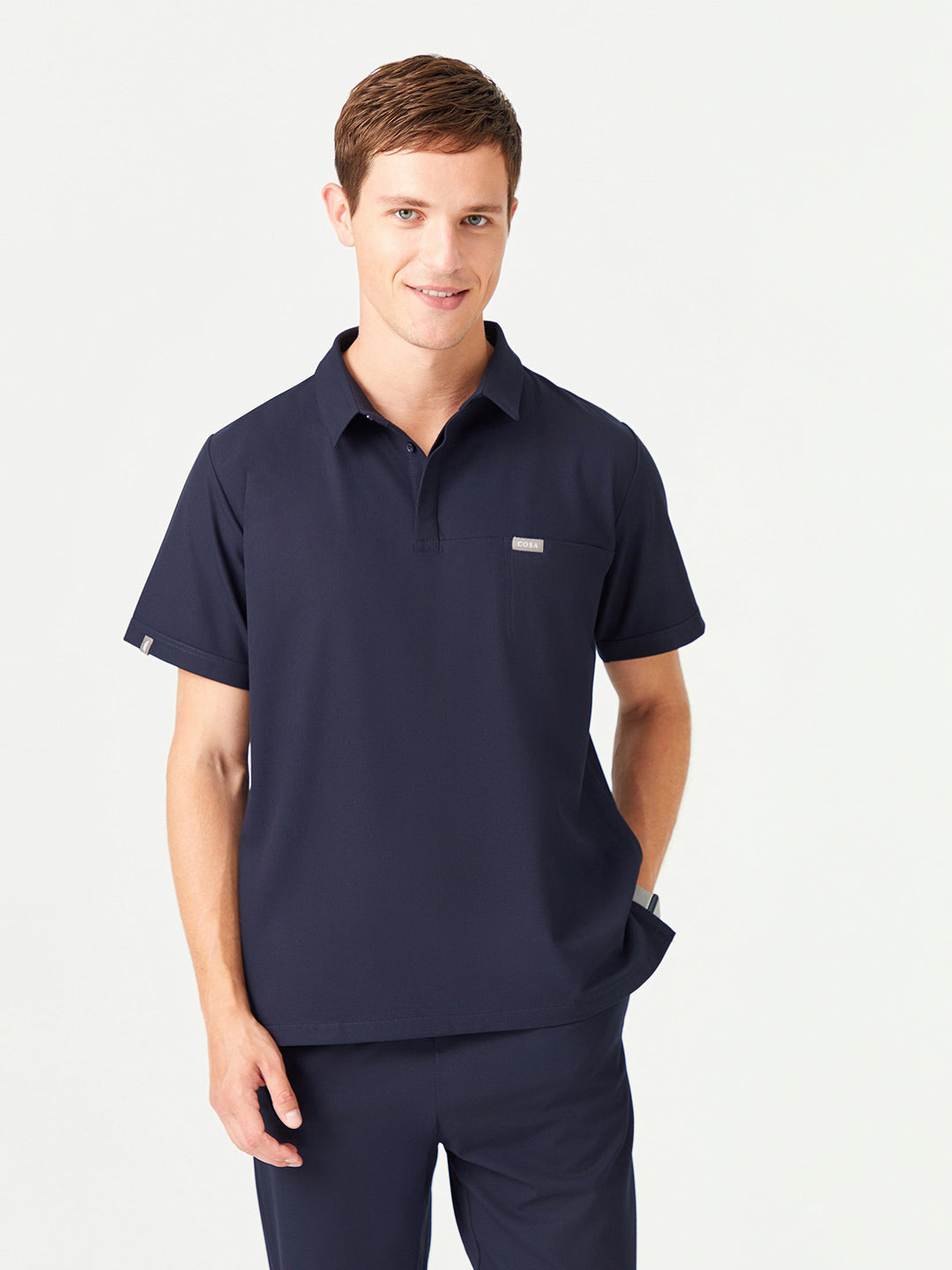 Cosa 03 Men's Scrub Trousers - Navy Blue