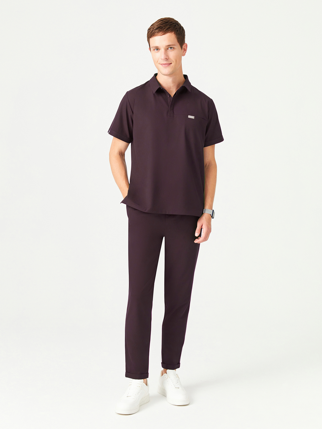 Cosa 03 Men's Top - Plum