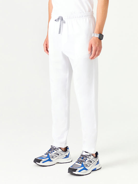 Cosa 03 Men's Scrub Trousers - White