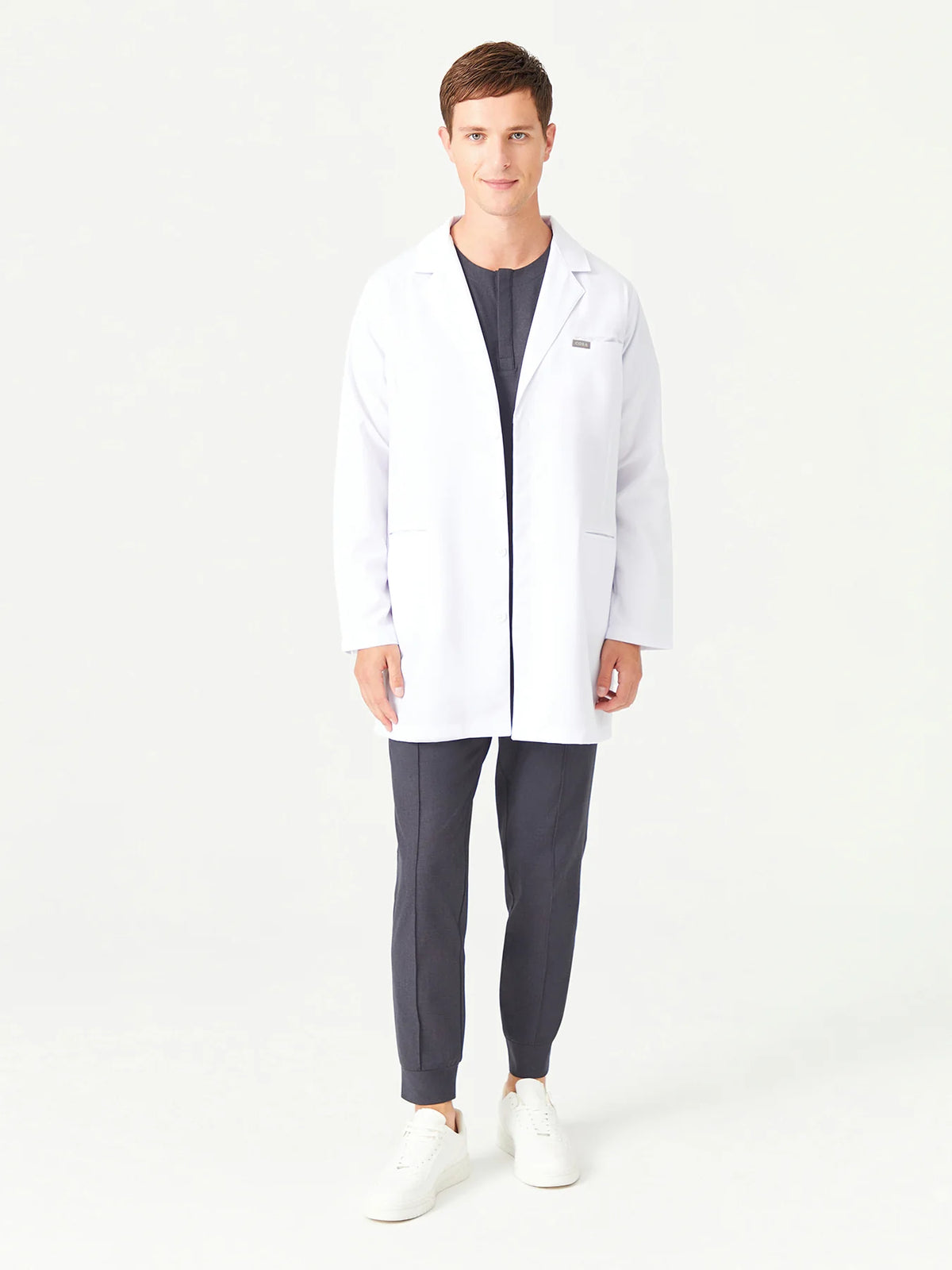 Cosa x Studio Brandia® Men’s Jacket Collar Medical Coat
