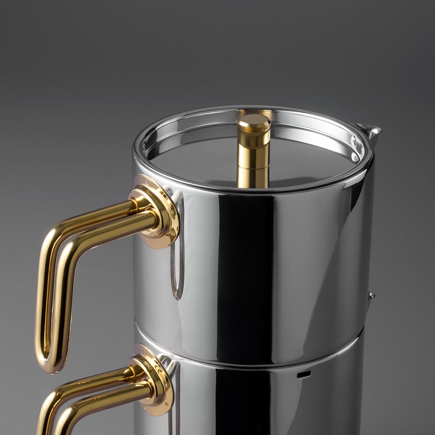 Jumbo Metalix Titanium Gold Induction Based Midi Tea Kettle