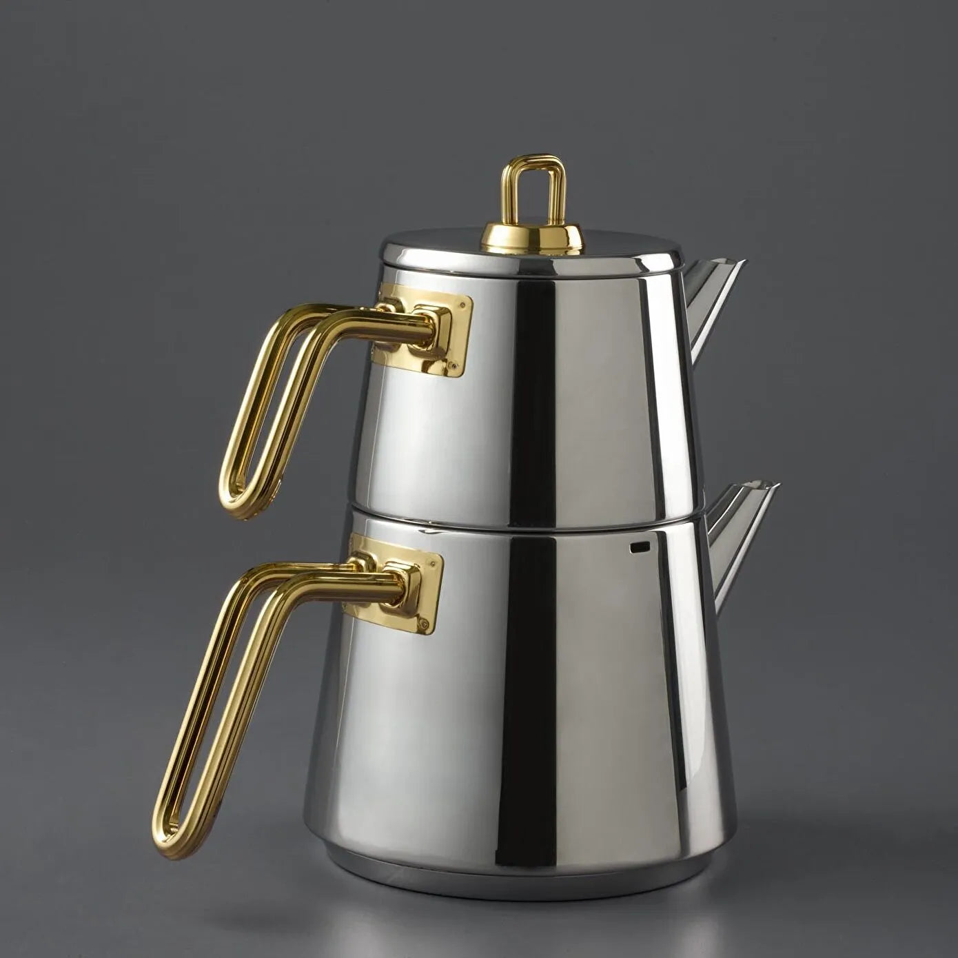 Jumbo Doha Titanium Gold Induction Base Tea Kettle
