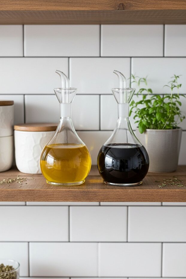 Borosilicate Glass Oil Dispenser 1000 ml