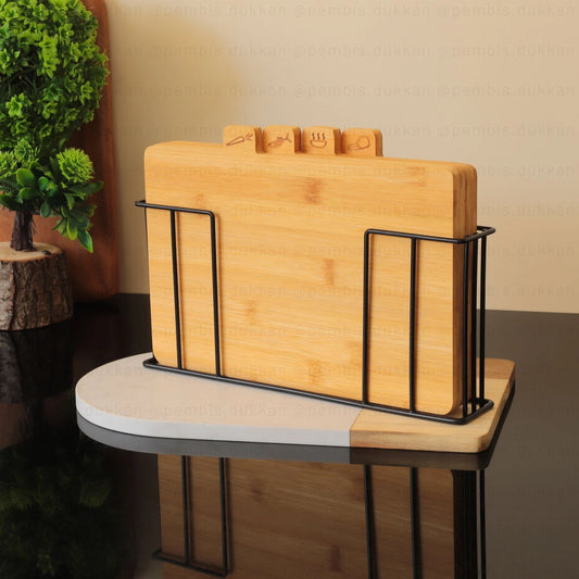 Bamboo Cutting Board Set