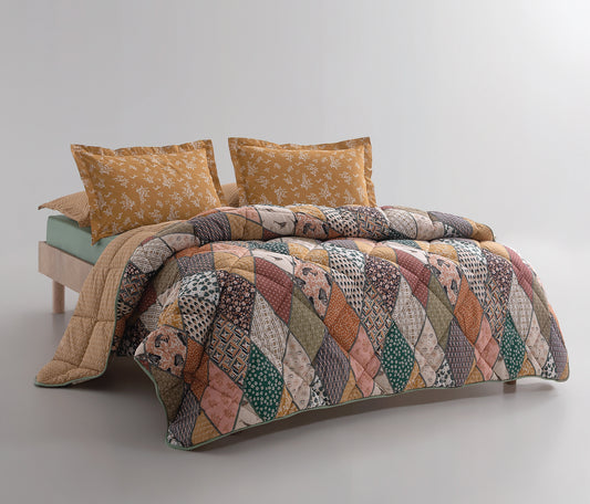 Astrid Cotton Sleeping Set – Mustard