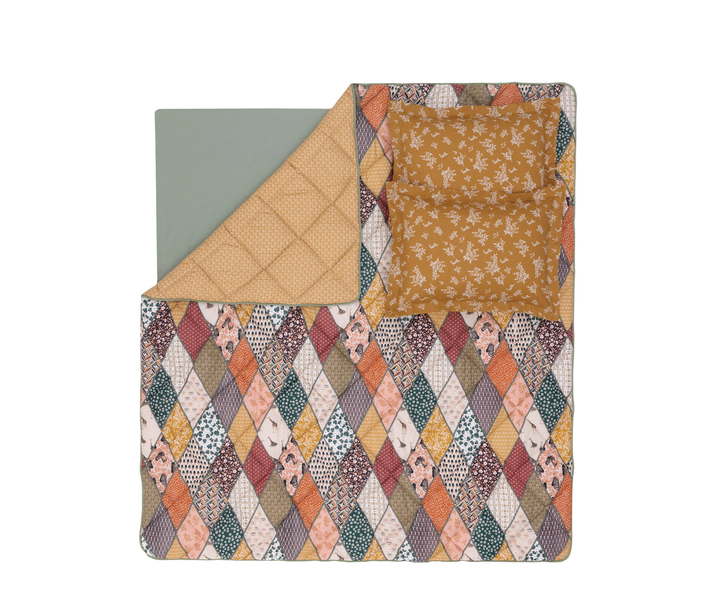 Astrid Cotton Sleeping Set – Mustard