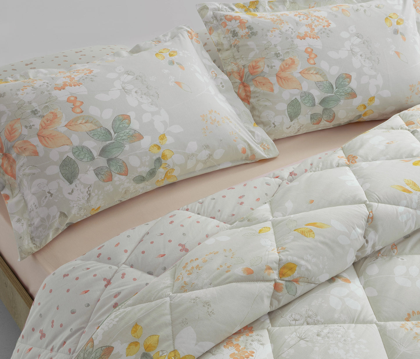 Merri Cotton Sleeping Set – Light Green