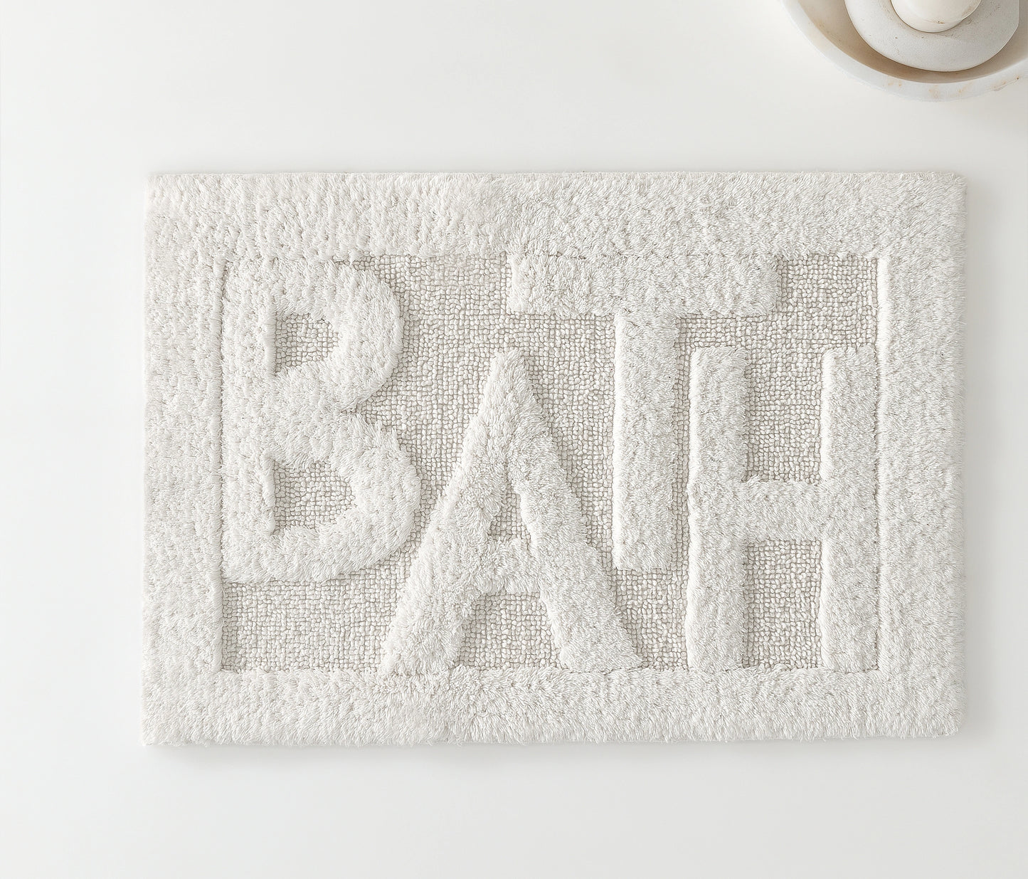 Flint Cotton Bath Mat 40x60 – Ecru