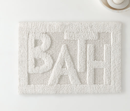 Flint Cotton Bath Mat 40x60 – Ecru