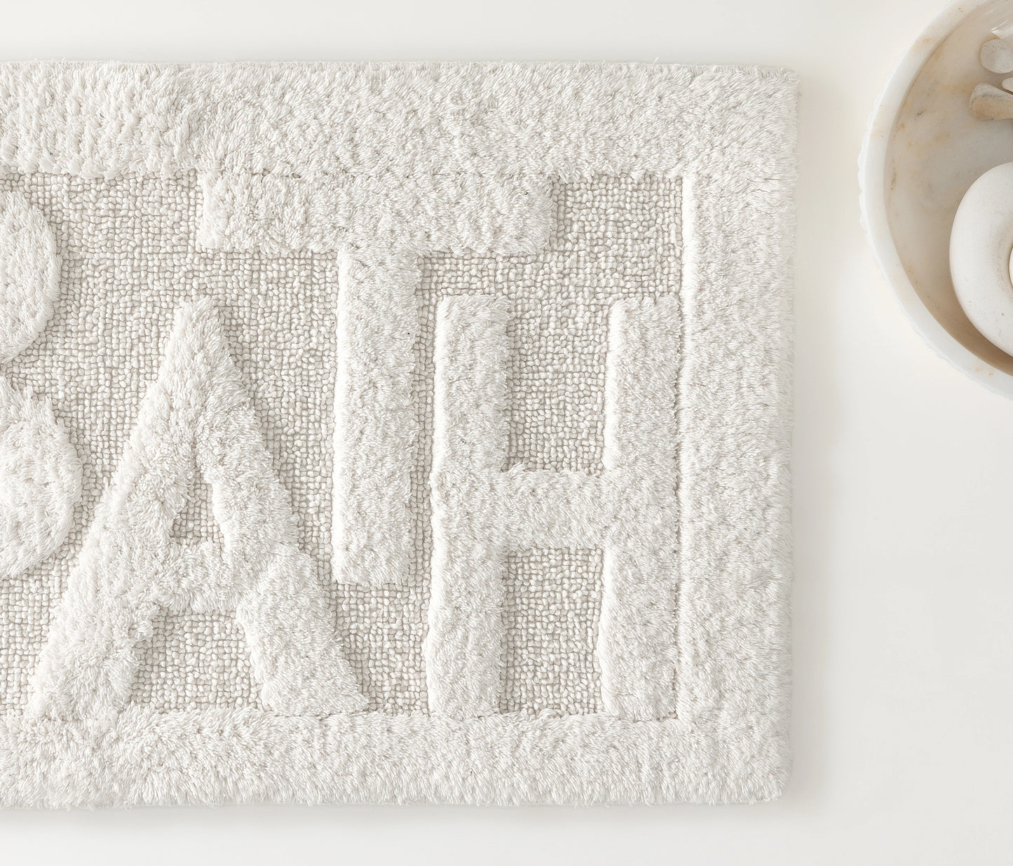 Flint Cotton Bath Mat 40x60 – Ecru