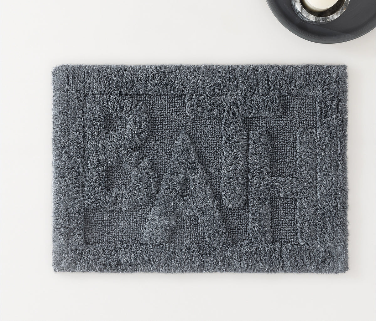 Flint Cotton Bath Mat 40x60 – Anthracite