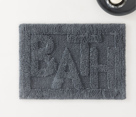 Flint Cotton Bath Mat 40x60 – Anthracite