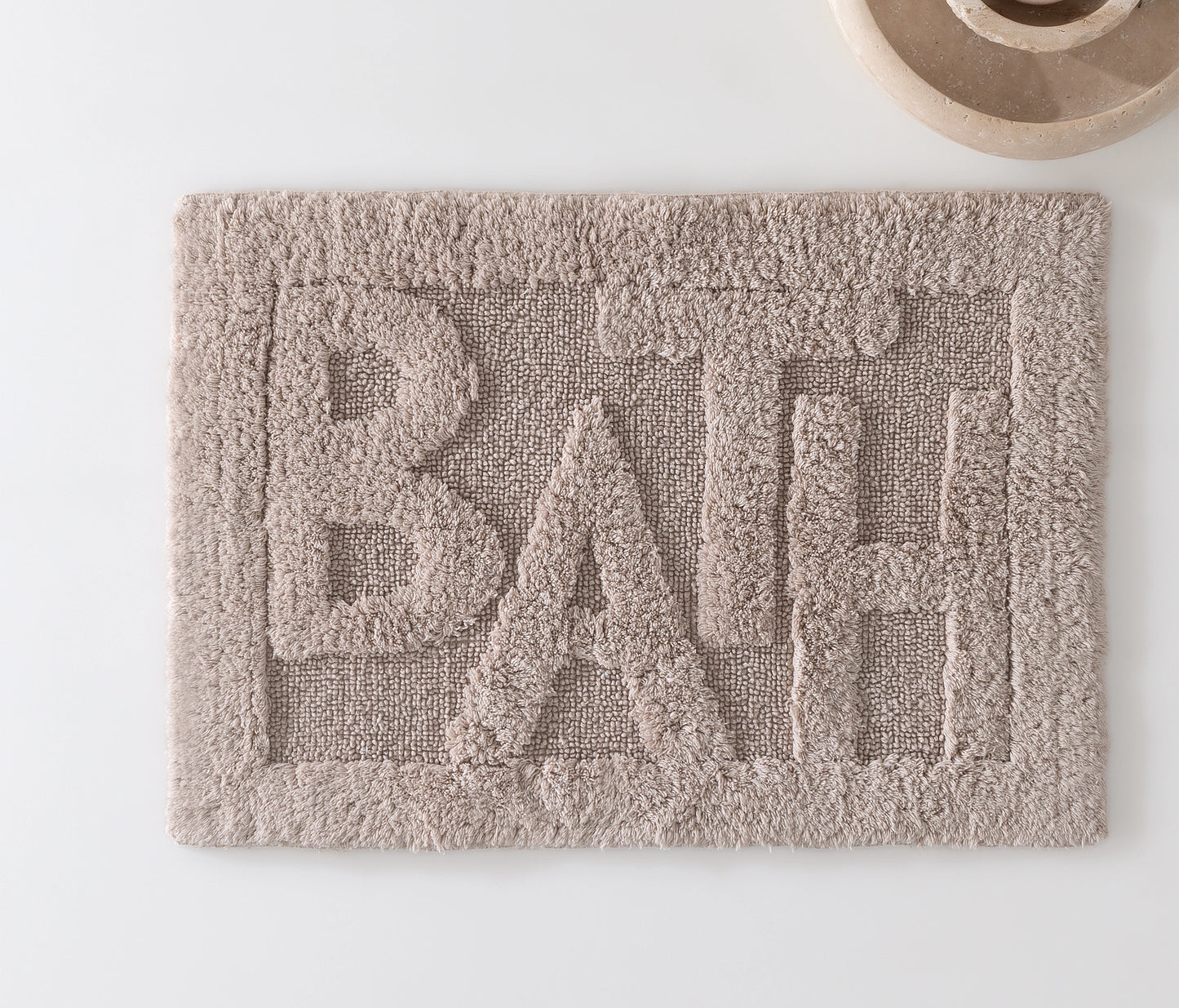 Flint Cotton Bath Mat 40x60 – Beige