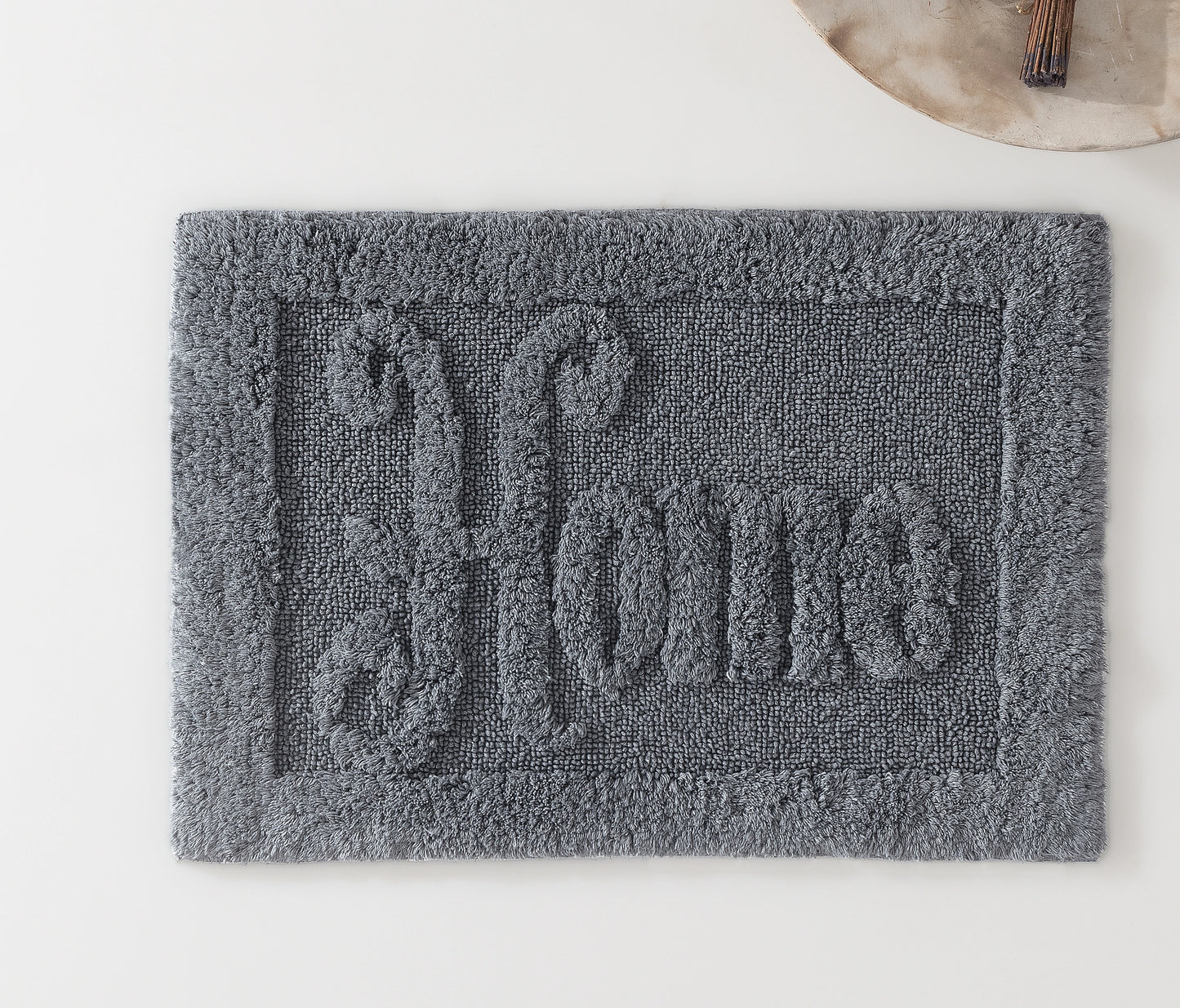 Faylin Cotton Bath Mat 40x60 – Anthracite