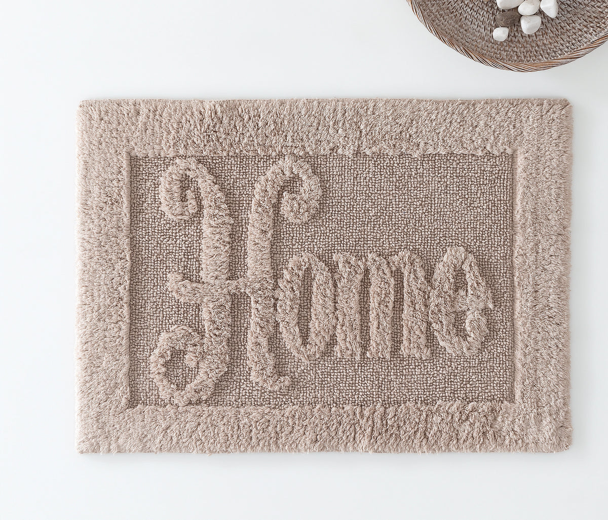 Faylin Cotton Bath Mat 40x60 – Beige