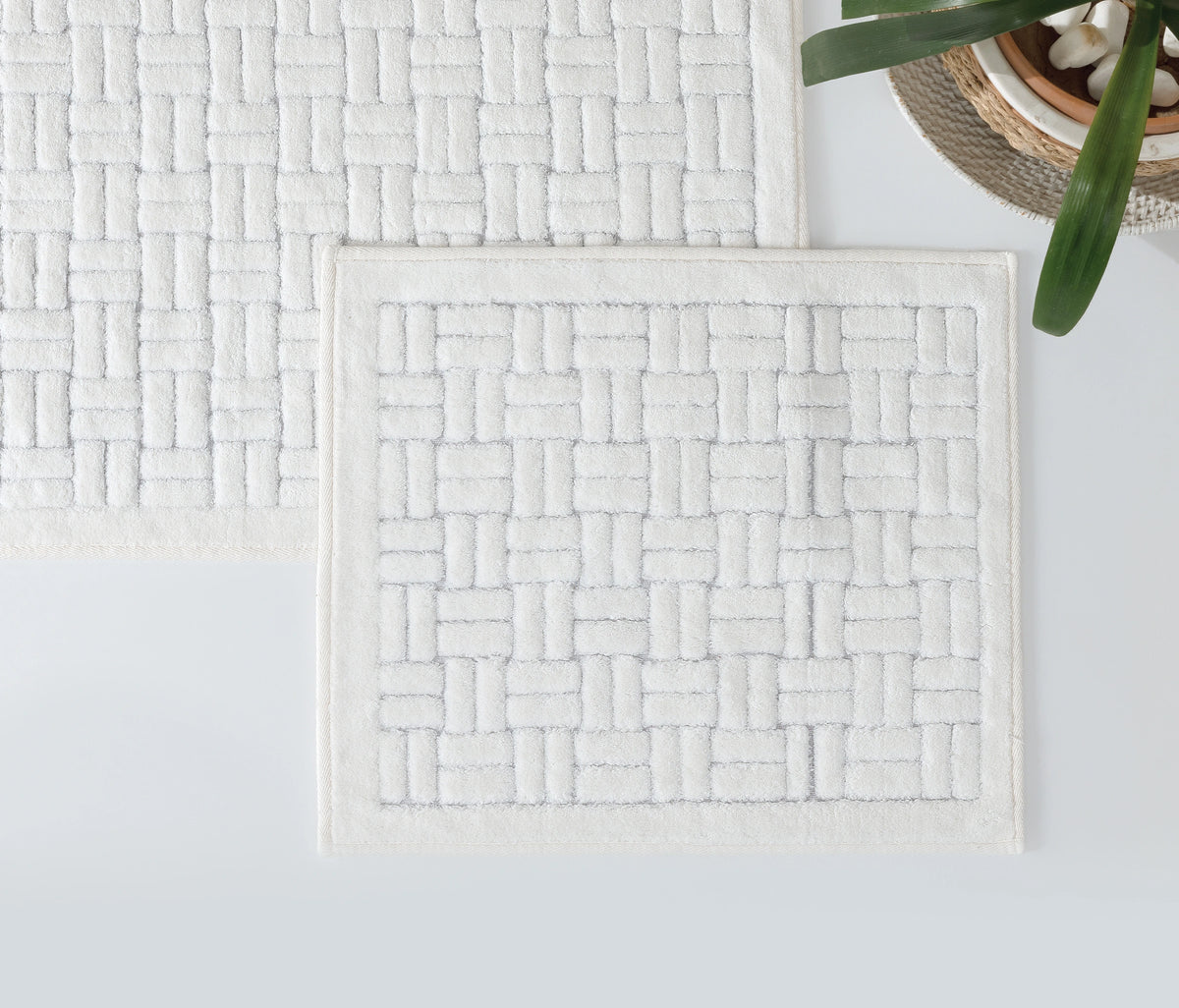 Kite Cotton Bath Mat Set – Ecru