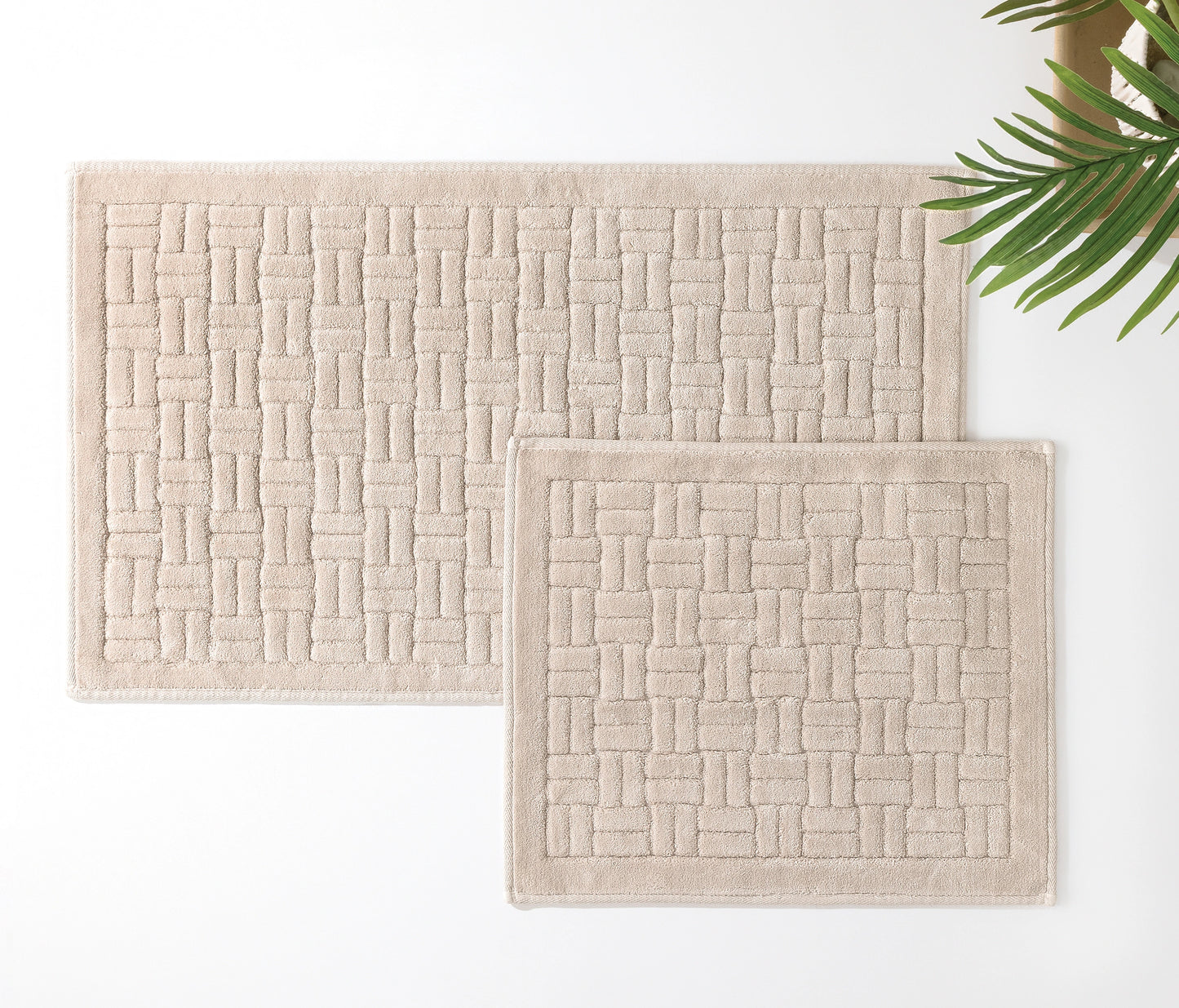 Kite Cotton Bath Mat Set – Beige