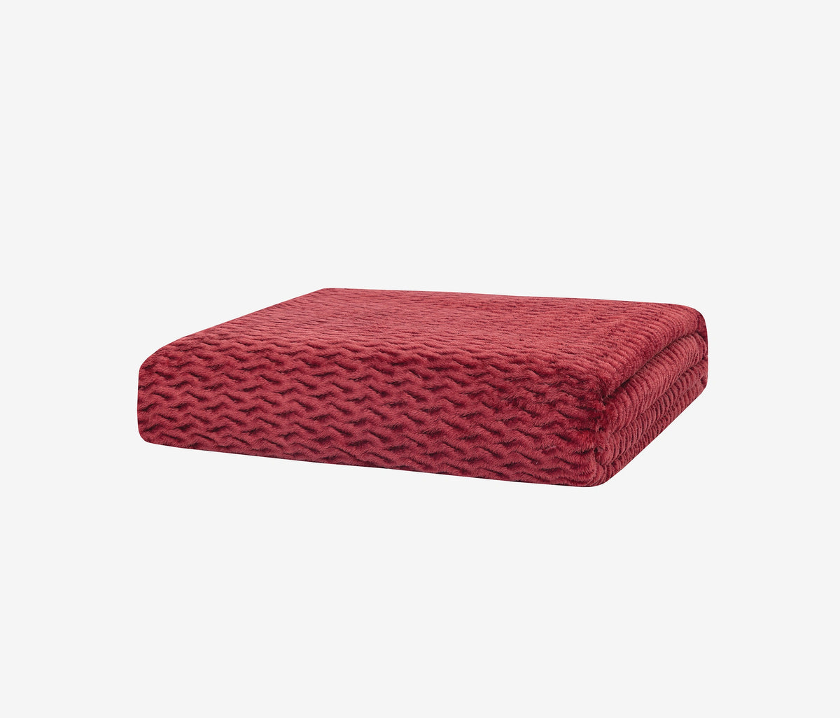 Carsten Wellsoft Blanket – Burgundy
