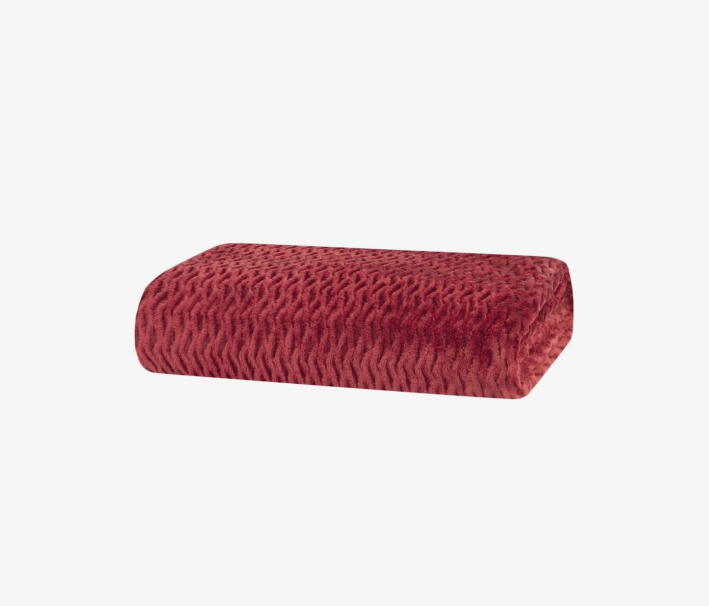 Carsten Wellsoft Throw Blanket – Burgundy
