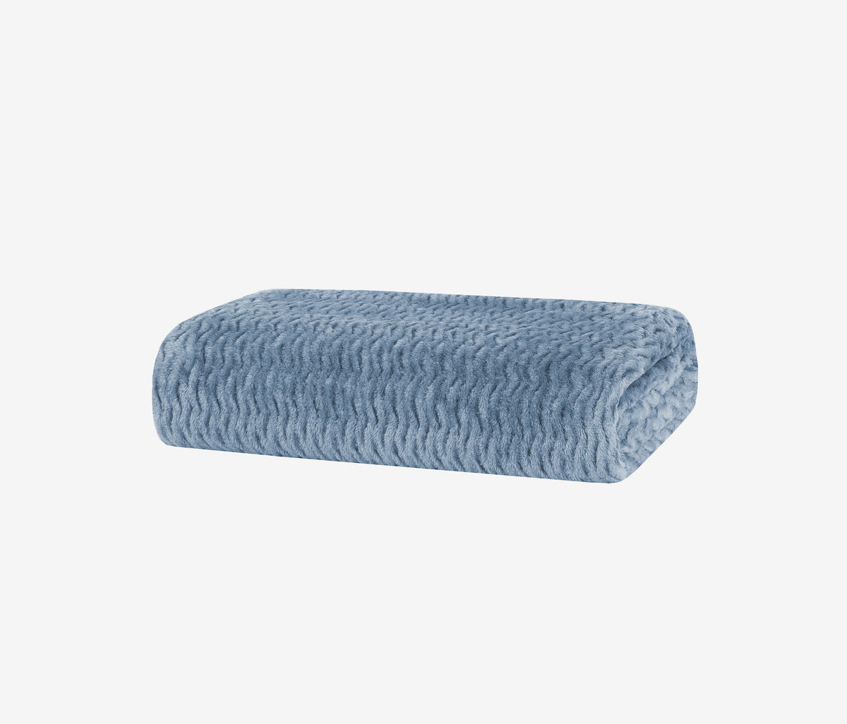 Carsten Wellsoft Throw Blanket – Indigo