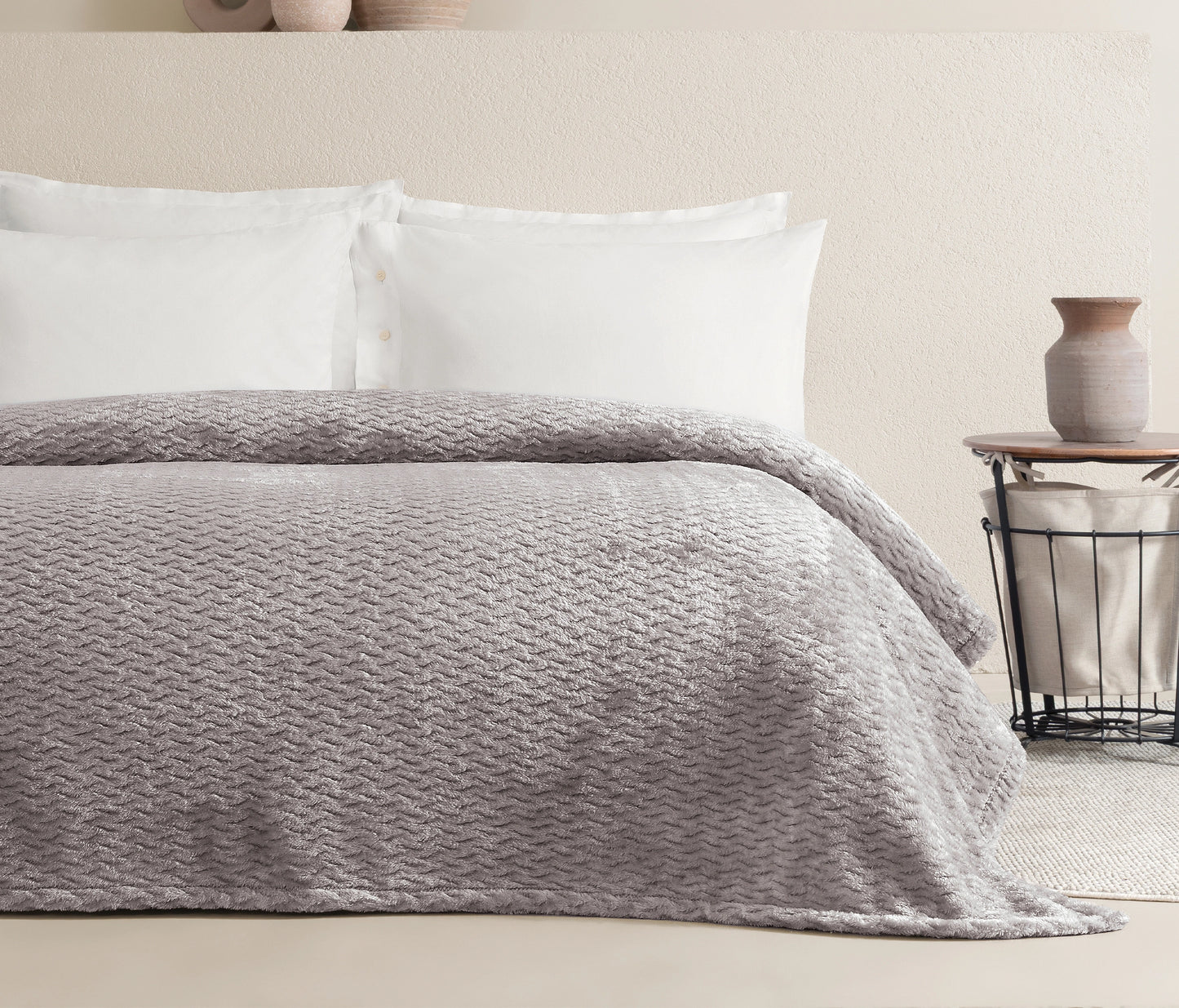 Carsten Wellsoft Blanket – Mink