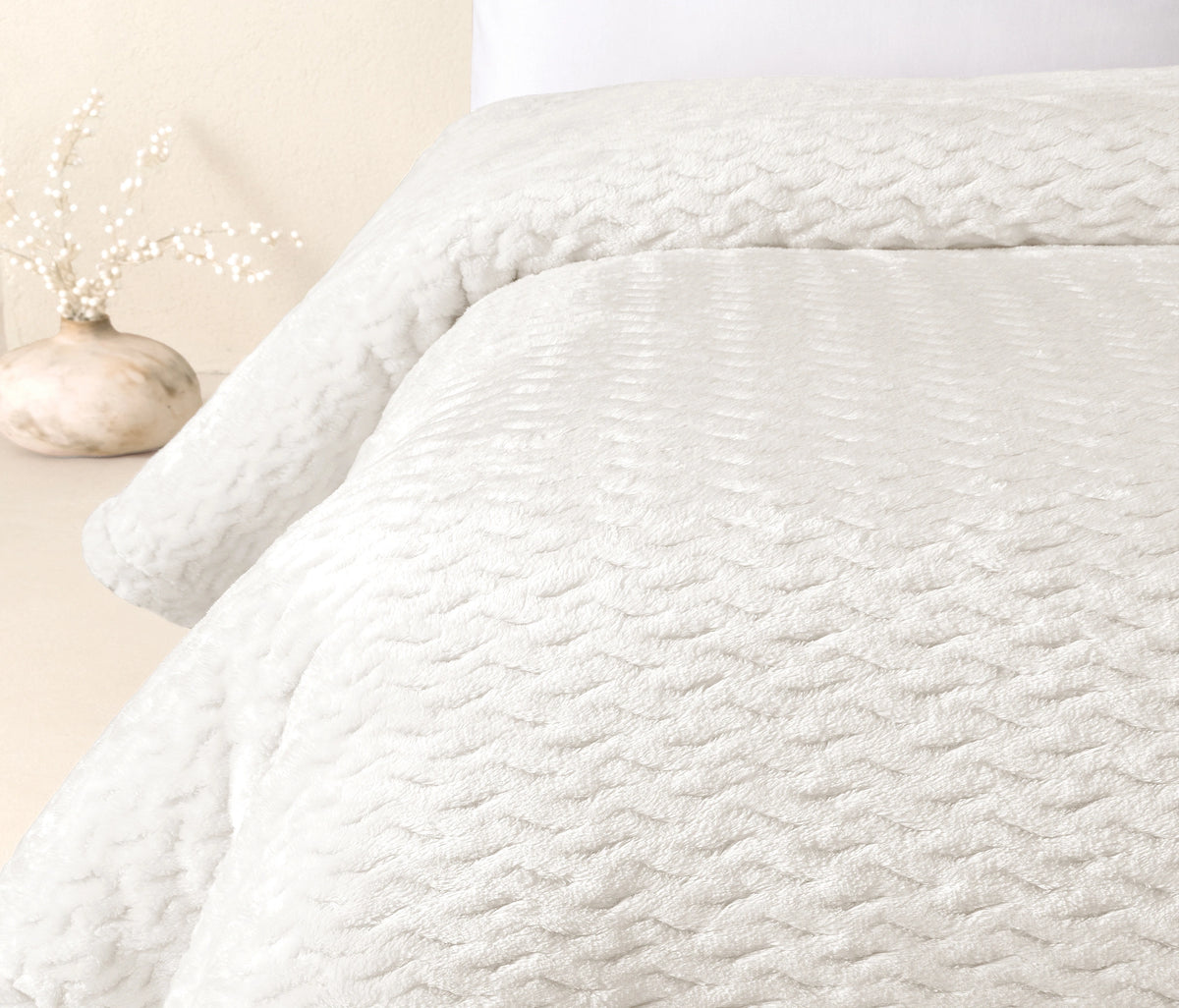 Carsten Wellsoft Blanket – Champagne
