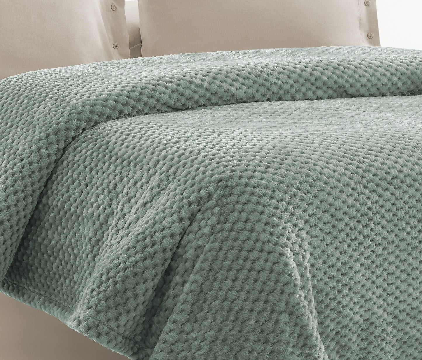 Averia Wellsoft Double Blanket – Sage