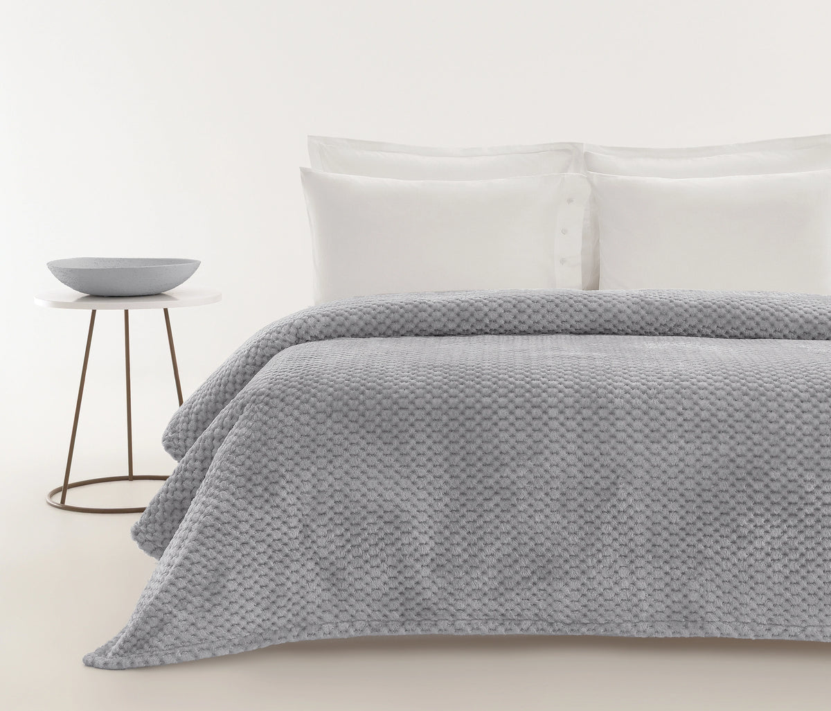 Averia Wellsoft Double Blanket – Gray