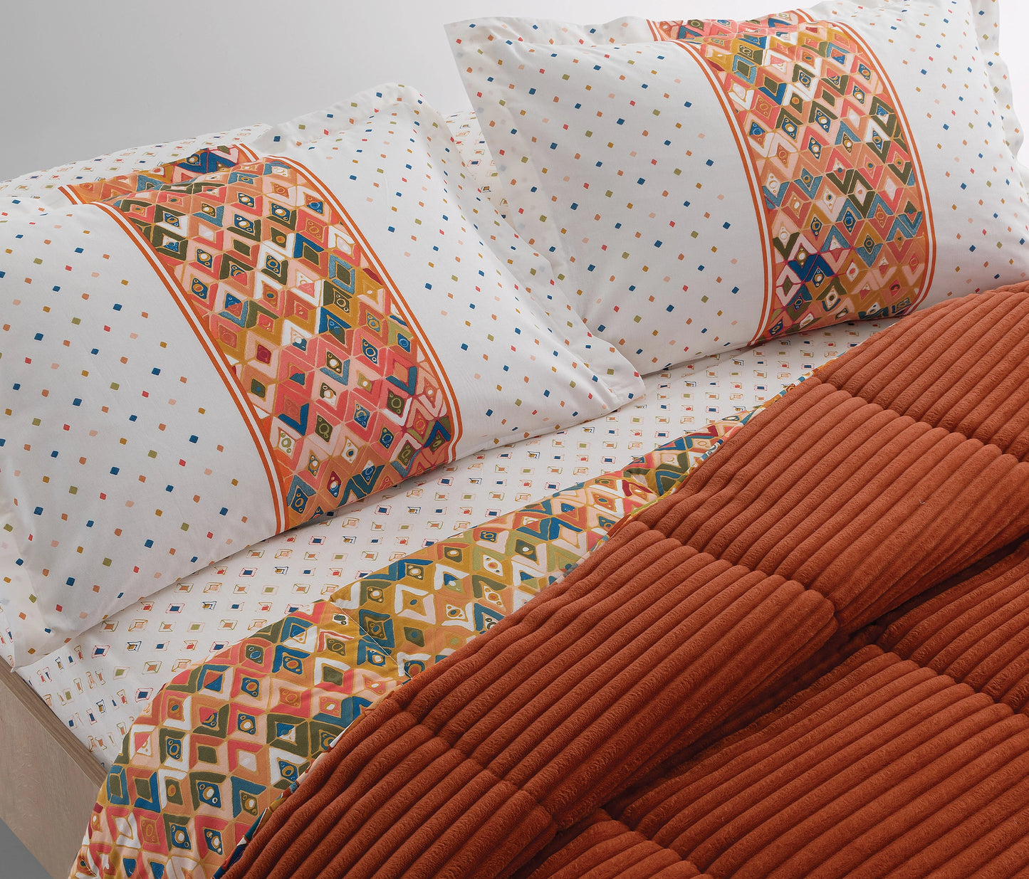 Diamond Triola Sleeping Set - Orange