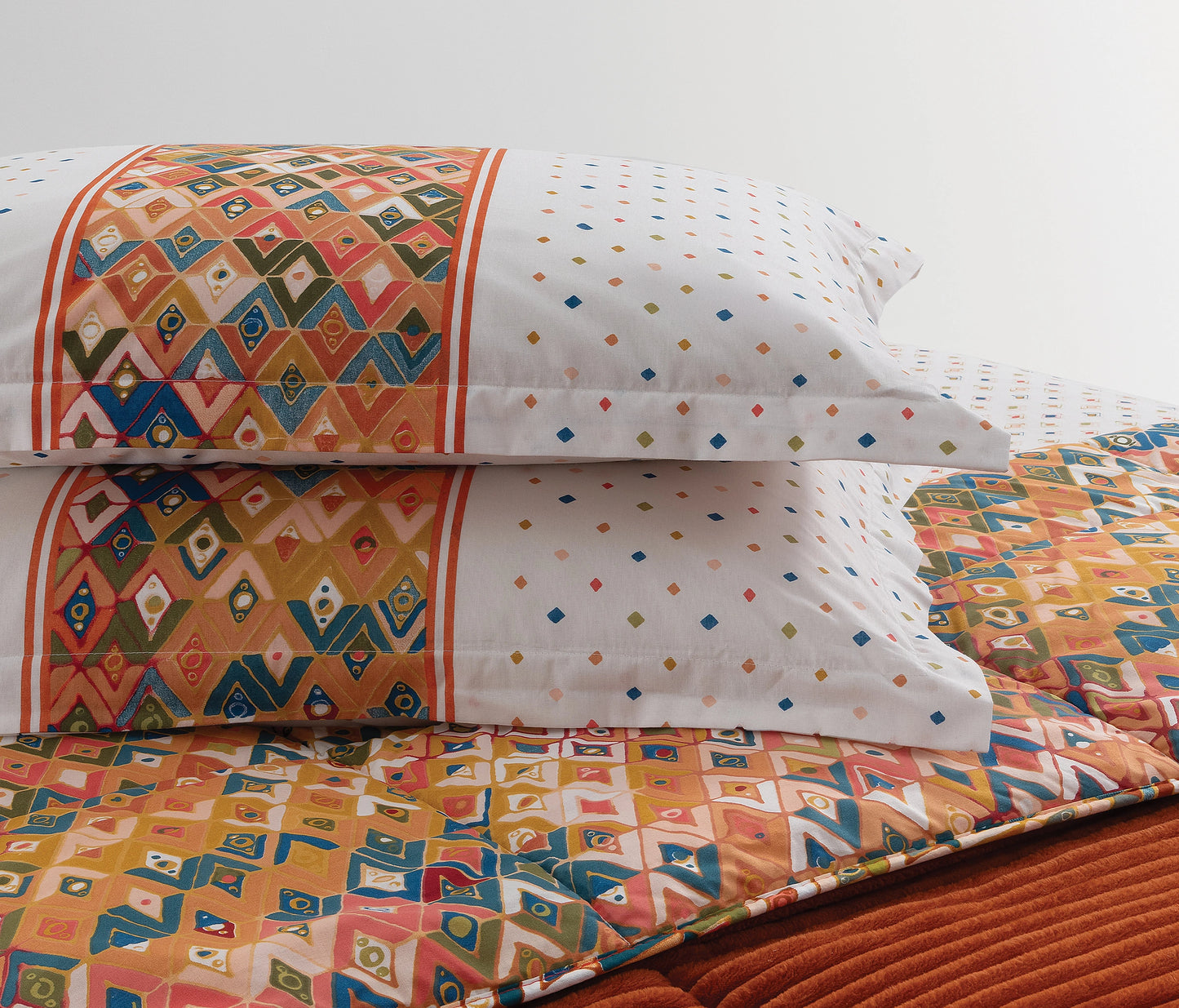 Diamond Triola Sleeping Set - Orange