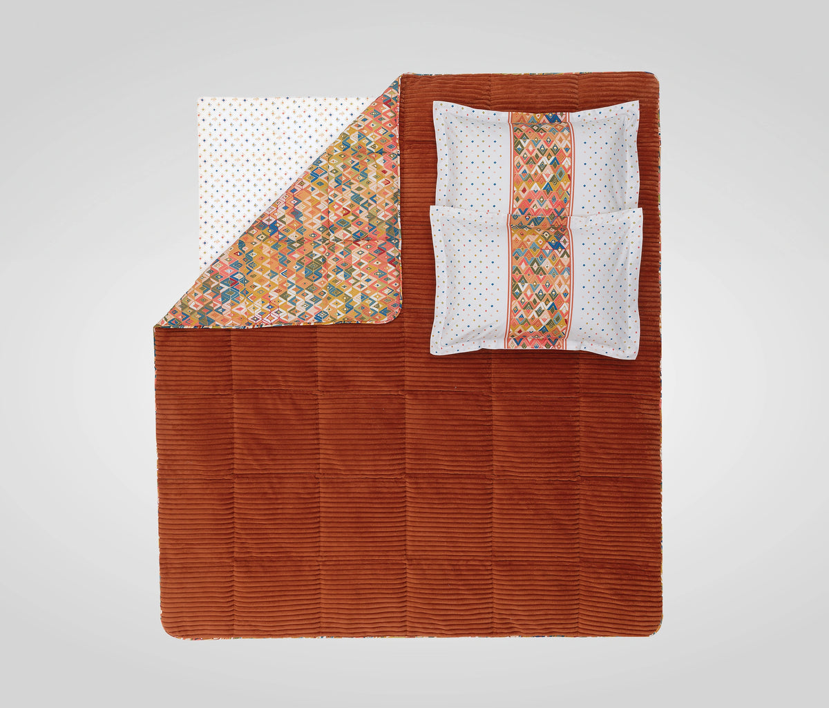 Diamond Triola Sleeping Set - Orange