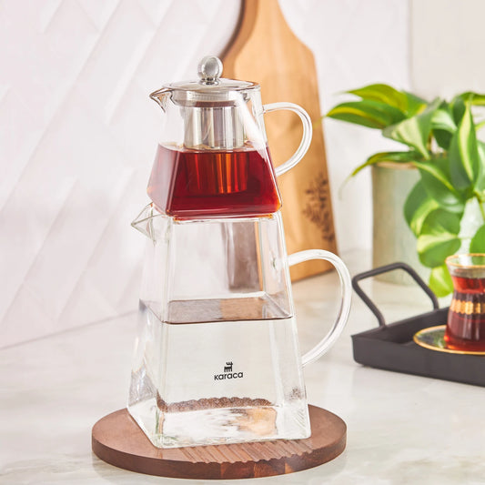 Giza Borosilicate Glass Teapot
