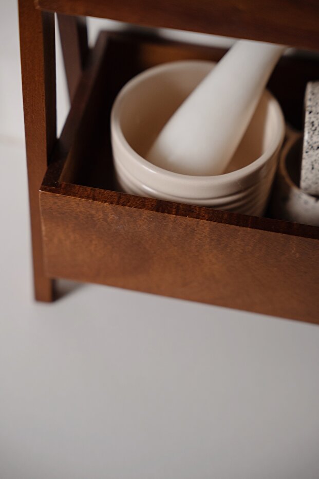 Acacia Duo Two-Tier Kitchen Organizer