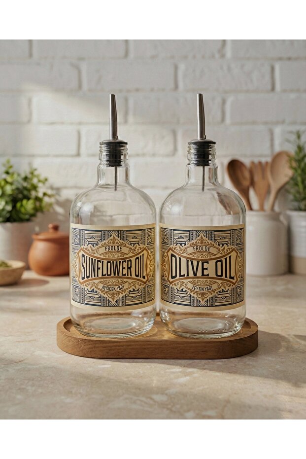 Vintage Retro Oil Dispensers