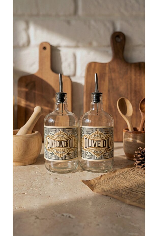 Vintage Retro Oil Dispensers