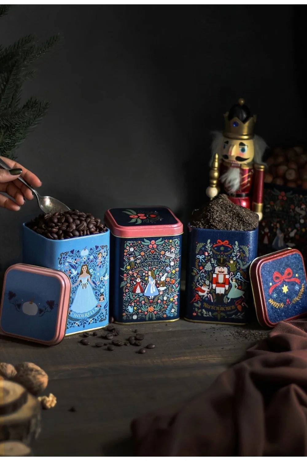 Tales Metal Storage Containers Set of 3